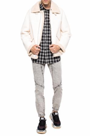Shearling jacket with spread collar, zdjęcie 2 Shearling jacket with spread collar od Givenchy